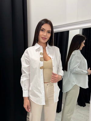 GOLD BUTTON SHIRT