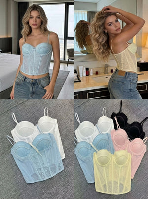 DIVA LACE CORSET – corset de dantelă cu talie accentuată