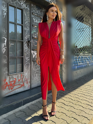 KIM Signature Draped Dress