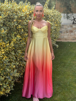 Rochie Moonlight Ombre – Eleganță cu efect ombre