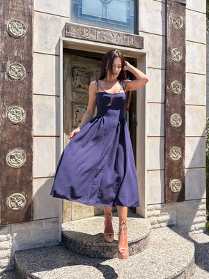 BELLA ITALIA | Rochie midi romantică