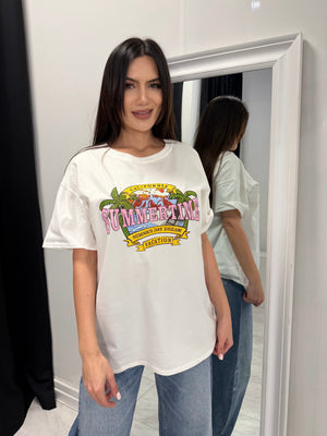 SUMMERTIME Tricou supradimensionat