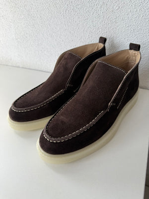 Bitter Walk - Mocasini din piele intoarsă naturală