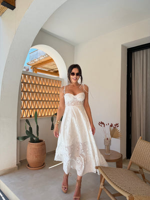 SARA ITALY – Rochie lungă brodată