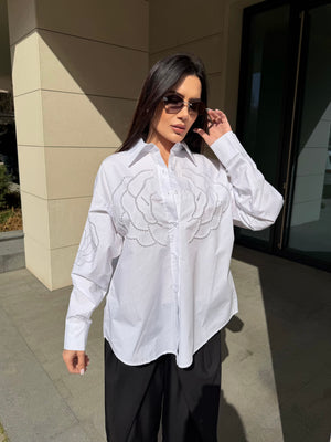 Pearl Chanel Motif Shirt 