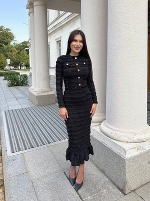 VIENNA BLACK SET – Set din două piese